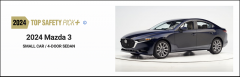 <b>MAZDA3昂克赛拉连续10年荣获IIHS顶级安全评级</b>