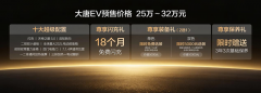 <b>比亚迪王朝新旗舰大唐开启全球预售</b>