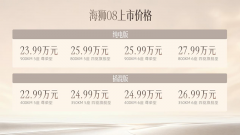 <b>比亚迪海狮08正式上市 22.99万元起</b>